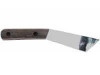 Нож Вихрь ст. 65Х13 рукоять ценные породы дерева вид сбоку