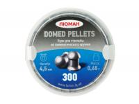 Пули для пневматики 4,5мм Люман Domed pellets 0,68 грамма (300 штук)