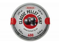 Пули для пневматики 4,5мм Люман Classic Pellets Light 0,56 грамма (400 штук)