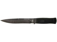 Нож ЛАЗУТЧИК H-148BBS эластрон, потертый камень, жёсткий чехол