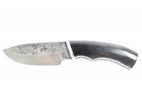 Нож Разделочный , кован, ст.9 ХС, литье рукоять из ценных пород дерева