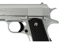 Модель пистолета COLT1911 Classic silver (Galaxy) G.13S вид №6