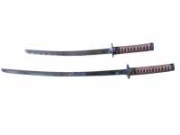 Набор из двух самурайских мечей Dark Adge JP-613BR Tsuru