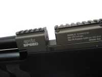 Пневматическая винтовка Evanix Speed (SHB, Black) 4,5 мм планка