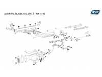 взрыв схема к пневматической винтовке ASG TAC 4.5 4,5 мм