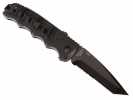Нож Boker 01AKS74BT AKS-74 Black Tanto Auto - вид №4