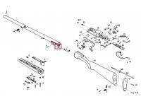 Пружина выбрасывателя МР-18Е 26 на схеме