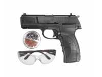 Пневматический пистолет Crosman 1088 BG Kit (пули+очки) 4,5 мм