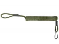 Ремешок страховочный (тренчик) витой паракордовый зеленый Ремешок страховочный (тренчик) витой паракордовый зеленый