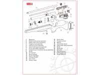 Пневматическая винтовка Daystate MK4 5,5 мм - взрыв-схема