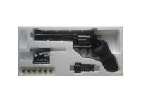 пневматический револьвер ASG Dan Wesson 715-6 steel grey пулевой в коробке