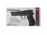 упаковка пневматического пистолета ASG X9 Classic