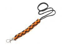 Темляк с карабином Geoline Survival black&orange (GSV-CL-4)