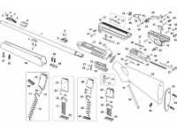 Карабин CZ 512 .22LR - взрыв-схема