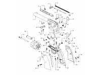 Сигнальный револьвер Colt Peacemaker M1873 хром - взрыв-схема