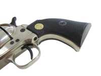 Сигнальный револьвер Colt Peacemaker M1873 хром - рукоять