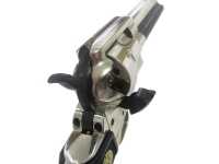 Сигнальный револьвер Colt Peacemaker M1873 хром - курок №2
