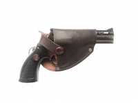 Зажигалка газовая Револьвер турбо в кобуре (630-1849) - вид №1