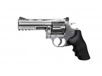 Пневматический револьвер ASG Dan Wesson 715-4 silver пулевой 4,5 мм