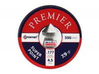 Пули пневматические Crosman Premier Super Point 4,5 мм 7,9 гран (500 шт.)