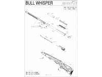 Пневматическая винтовка Gamo Bull Whisper F 4,5 мм - взрыв-схема