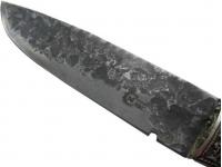 Нож Путник, кован.ст.,9ХС, литье, рукоять из ценных пород дерева вид 4