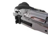 целик пневматического револьвера ASG Dan Wesson 715-2,5 silver пулевой вид спереди