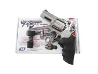 пневматический револьвер ASG Dan Wesson 715-2,5 silver на коробке