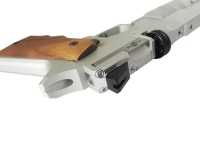 рукоять пневматического пистолета Ataman АР16 Silver стандарт металл 5,5 мм №3