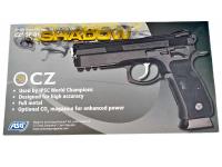 Пистолет ASG CZ SP-01 shadow blowback 6 мм (18409) упаковка