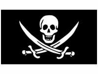 Флаг Пиратский с саблями 15х23 см