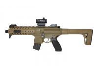 Пневматическая винтовка Sig Sauer MPX FDE-R 4,5 мм вид слева