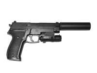 Пистолет Galaxy G.26A пружинный 6 мм вид справа