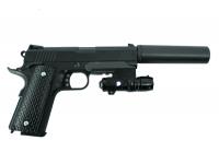 Пистолет Galaxy G.25A пружинный 6 мм вид 8
