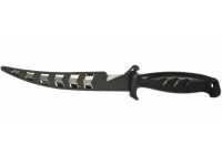 Нож рыбацкий F-501 (ножны чёрный пластик) - вид №2