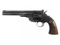 Пневматический револьвер ASG Schofield-6 aging black пулевой 4,5 мм