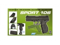 Пистолет ASG Sport-106 СО2 6 мм (15524) коробка