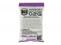 Шары для страйкбола 6 мм BLS 0,2 гр белые (1 кг) вид №2