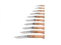 Набор ножей Opinel серии Tradition №02-12 (10 шт., нерж. сталь, рукоять - бук, деревянный футляр)