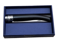 Нож Opinel серии Slim №10 (филейный, клинок 10 см., нерж. сталь, зерк. полировка, рукоять - эбен, карт.коробка) - вид №1