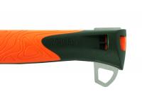 Нож Opinel серии Specialists EXPLORE №12 (клинок 10 см., нерж.сталь, пластик, свисток, огниво, стропорез, оранж./серый) рукоять