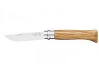 Нож Opinel серии Tradition Luxury №08 (клинок 8,5 см., нерж. сталь, рукоять - олива, картон.коробка)