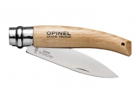 Нож Opinel серии Nature № 08 (садовый, клинок 8,5 см, нержавеющая сталь, рукоять - бук, блистер)