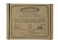 Пули пневматические Люман Pointed pellets 0,57 г 4,5 мм (1250 шт.)