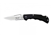 Нож LionSteel серии Work (лезвие 85 мм, рукоять - алюминий), чёрный