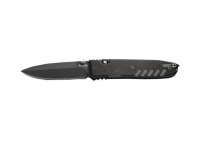 Нож LionSteel серии Daghetta (лезвие 80 мм черное, рукоять - G10 чёрная)