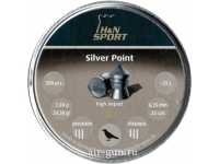 Пули пневматические H&N Silver Point 6,35 мм 1,58 грамма (200 шт.) headsize 6,35 мм