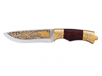 Нож НС-12 позолота Златоуст