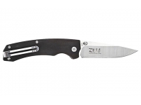 Нож Tekut Zero серии EDC, лезвие 80 мм (рукоять - G10, цвет - чёрный)