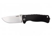 Нож LionSteel серии SR Aluminum (лезвие 78 мм, рукоять - анодированный алюминий, чёрная)